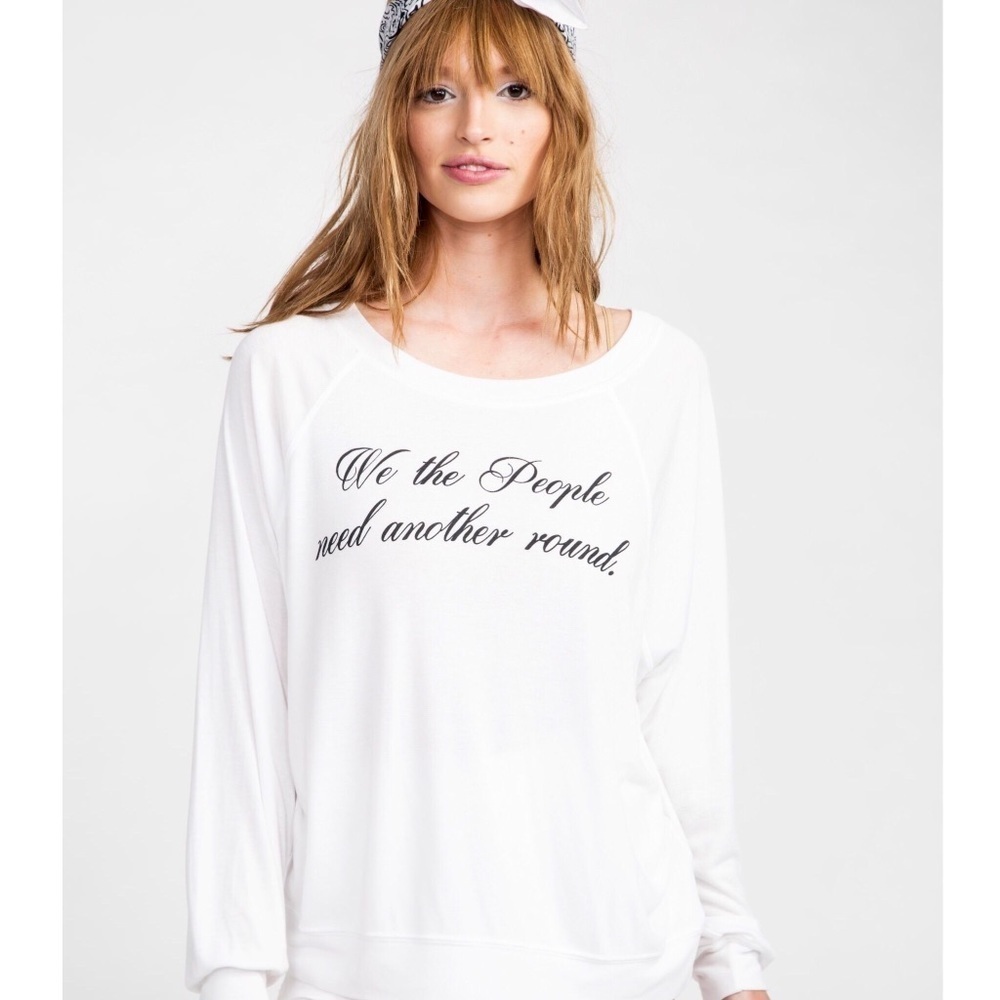 {S} Wildfox We The People Need Another Round